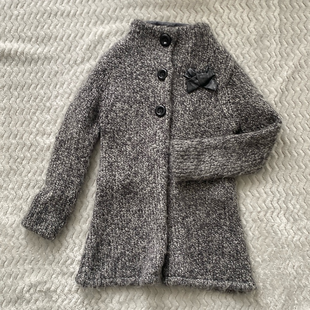 Zara long sweater coat